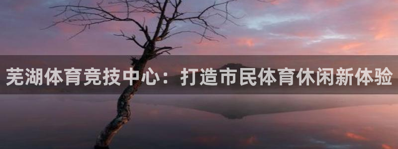 意昂4集团logo：芜湖体育竞技中心：打造市民体育休闲新体验