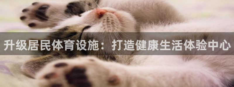 意昂4娱乐网站：升级居民体育设施：打造健康生活体验中心