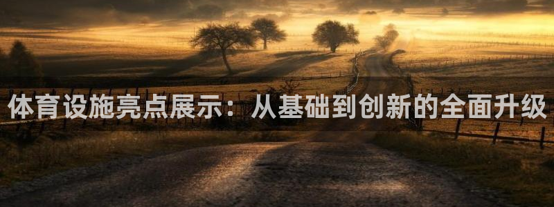 意昂4娱乐40996：体育设施亮点展示：从基础到创新