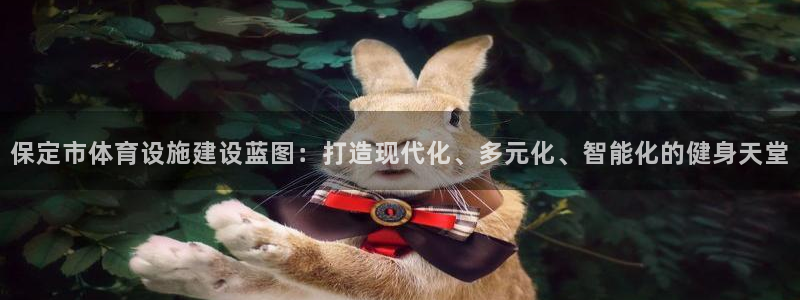 意昂体育4平台：保定市体育设施建设蓝图：打造现代化、多元化、